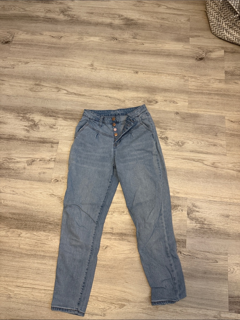 Wild Fable High-Rise Light Blue Tapered Jeans
